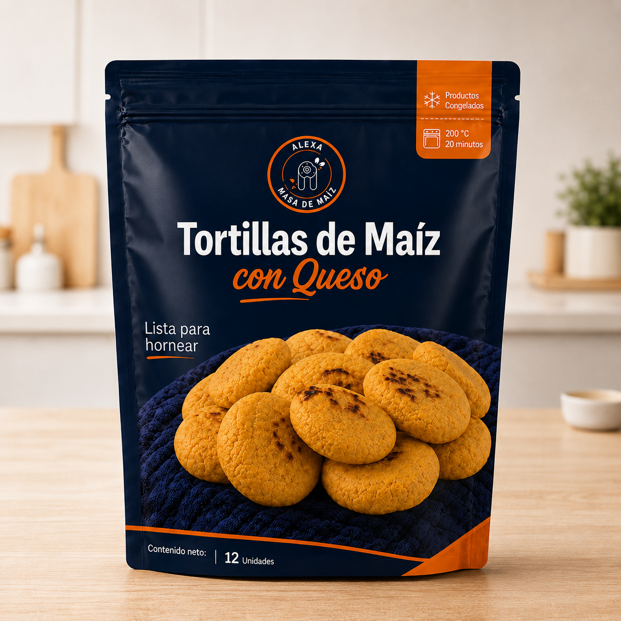 Tortillas de maíz con Queso